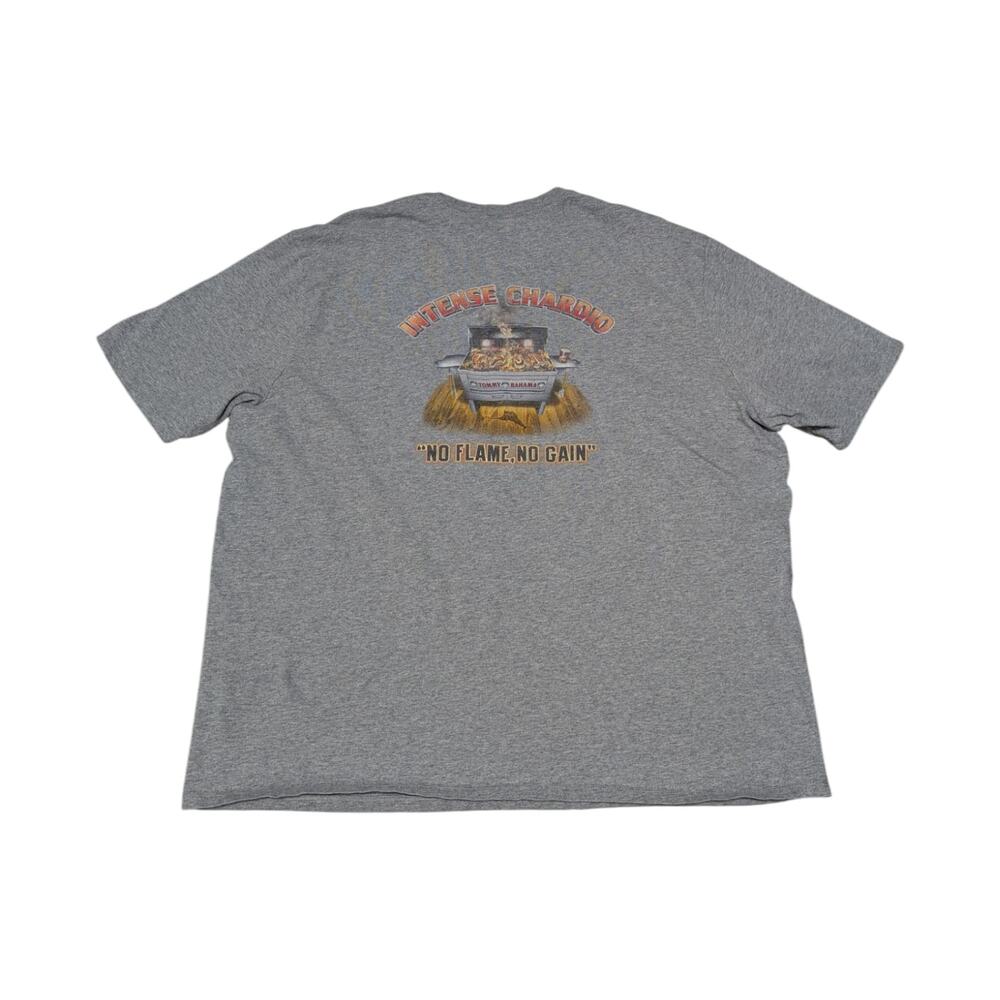 Tommy Bahama Intense Chardio No Flame No Gain Tee Shirt Dadcore Dad Streetwear